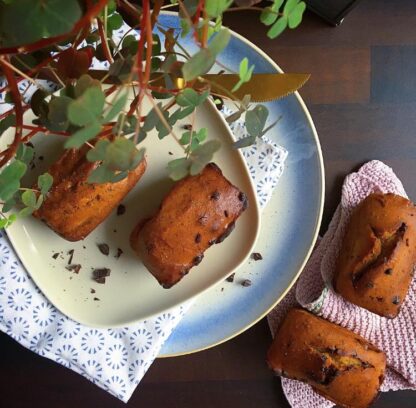 Glutenfri banankage med chokolade - Frederikke’s