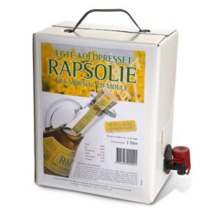 Koldpresset rapsolie 3 L. bag in box