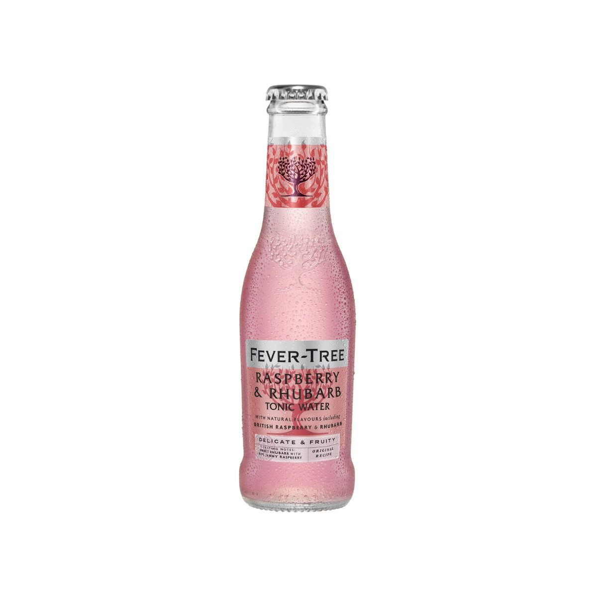 Brug Fever-Tree Raspberry & Rhubarb Tonic Water 200ml til en forbedret oplevelse