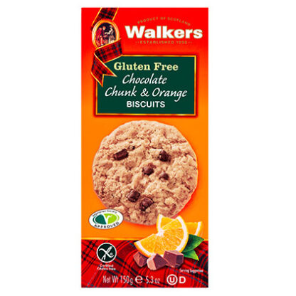 Glutenfri Småkage m/Chokolade & Appelsin - Walkers