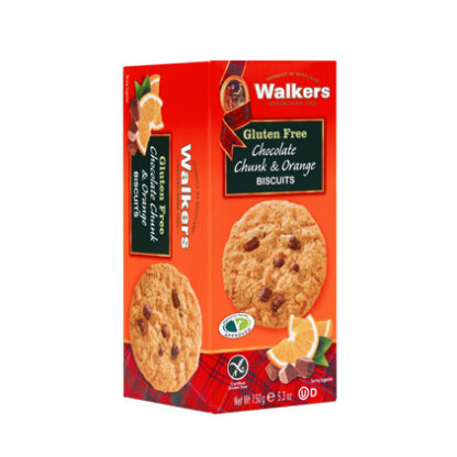 Glutenfri Småkage m/Chokolade & Appelsin - Walkers