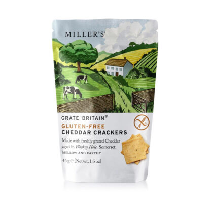 Miller's glutenfri cheddar kiks