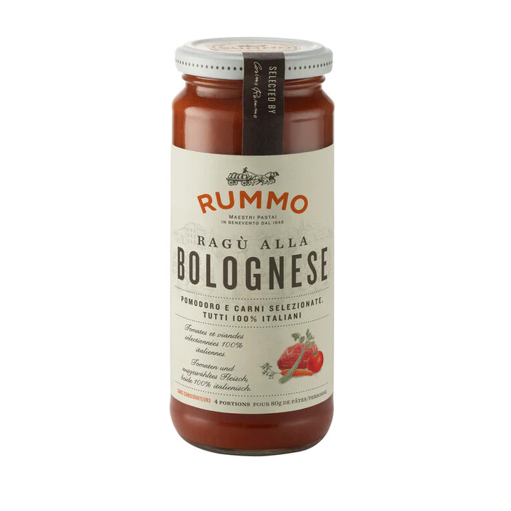 Brug Bolognese pastasauce - Rummo til en forbedret oplevelse