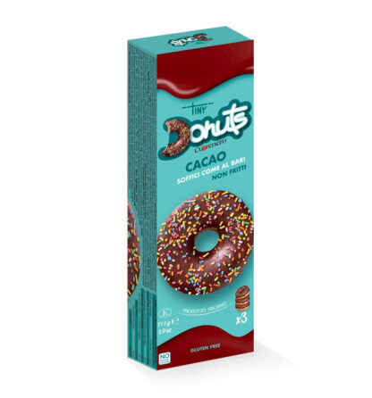 Glutenfri donuts med kakao