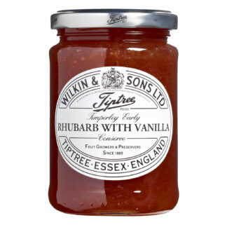 Rhubarb with Vanilla Marmelade - Tiptree