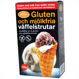 Glutenfri isvafler