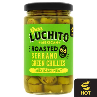 Fire Roasted Serrano Green Chillies BF 10.24