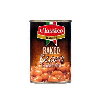 Baked beans in tomato sauce