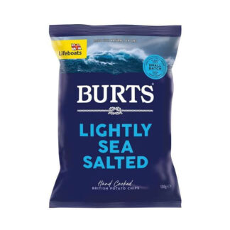 Burts Lightly Sea Salted Chips, 150 g