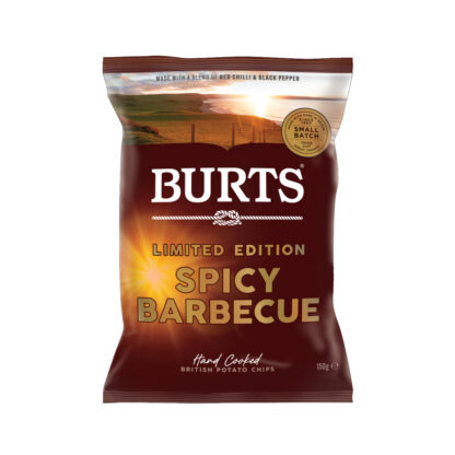 Burts Spicy Barbecue Chips, 150 g