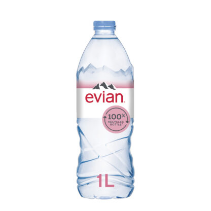 Evian Natural Mineral Water 1 l