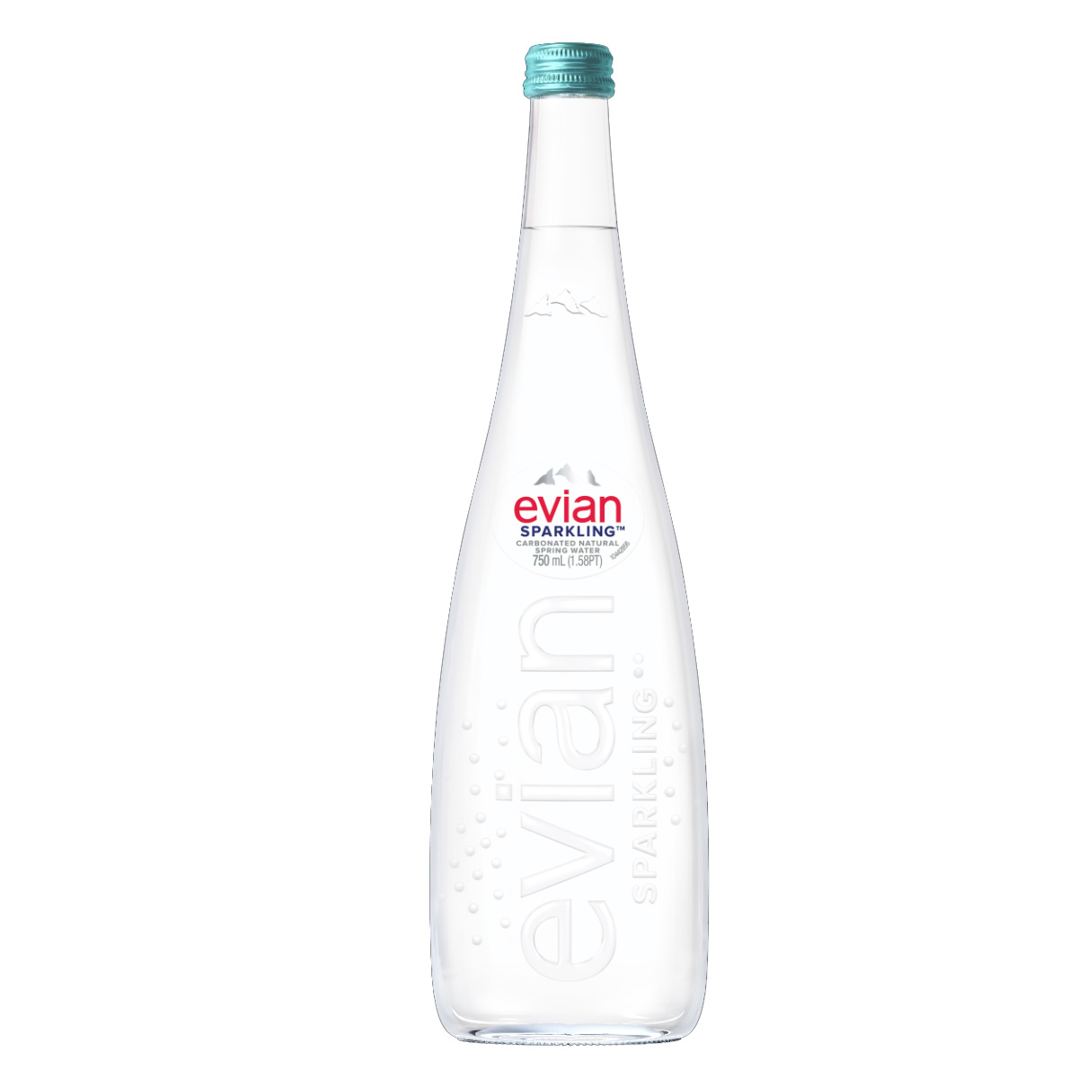 Brug Evian Sparkling Mineral Water 75 cl til en forbedret oplevelse