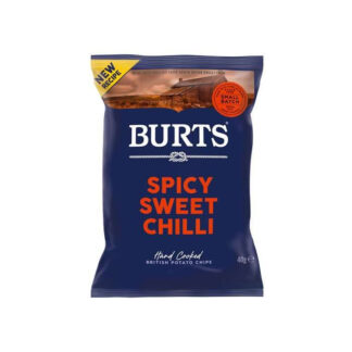 Burts Spicy Sweet Chilli Chips, 40 g - OBS bedst før 12/11-24