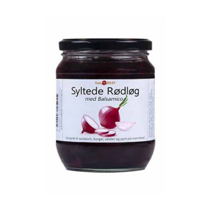 Syltede Rødløg med Balsamico