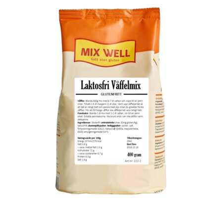 Laktose- og Glutenfri vaffelmix - Mix Well