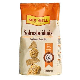 Glutenfri solsikkebrødsmix - Mix Well