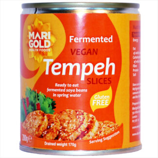 Tempeh fermaterede sojabønner