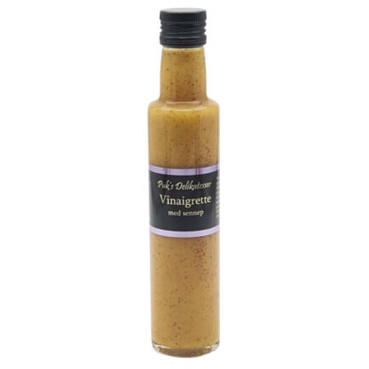 Vinaigrette med sennep, Puk's Delikatesser