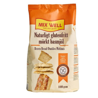 Naturlig Glutenfri mørk basismel - Mix Well 106