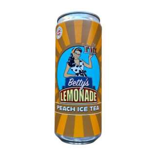 Betty's Lemonade - Peach Ice Tea på dåse