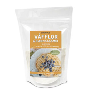 Glutenfri vaffelmel / pandekagemel uden tilsat sukker