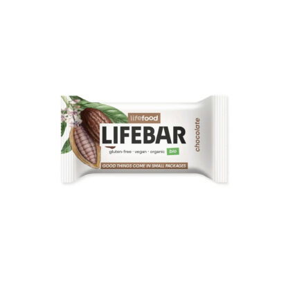 Lifebar Mini Chocolate, øko og glutenfri