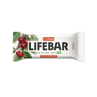 Lifebar Cherry raw, øko og glutenfri